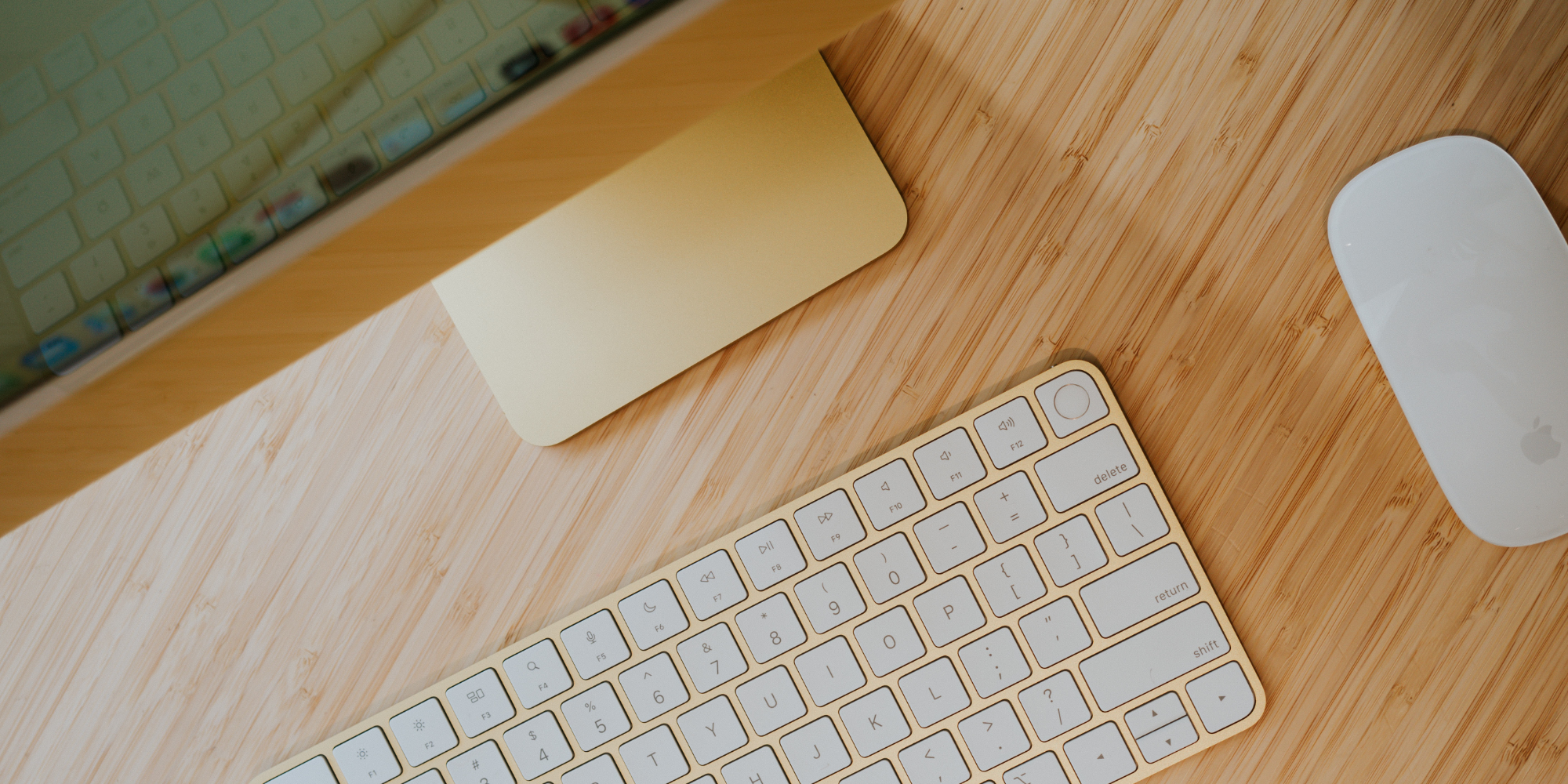 Yellow iMac