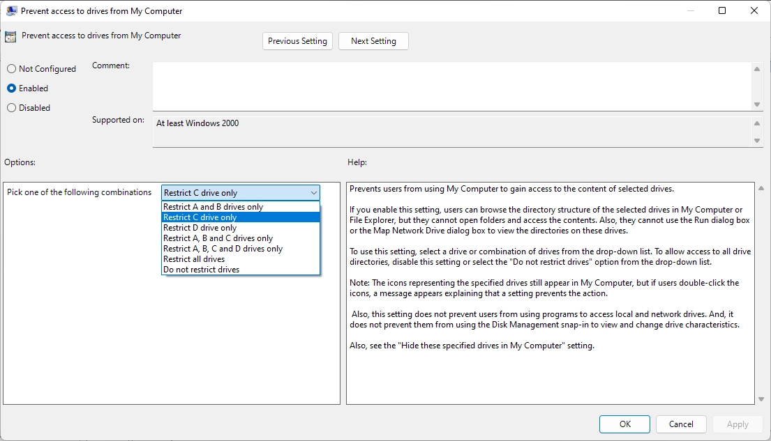 /privacyguides/privacyguides.org/raw/branch/pr/1659/docs/assets/img/windows/drive-restriction.webp