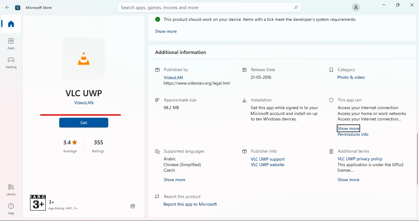 /privacyguides/privacyguides.org/raw/commit/0ad0f31086bef79cd82ec867dc5a69f32b6312cd/docs/assets/img/windows/UWP-in-MS-Store.webp