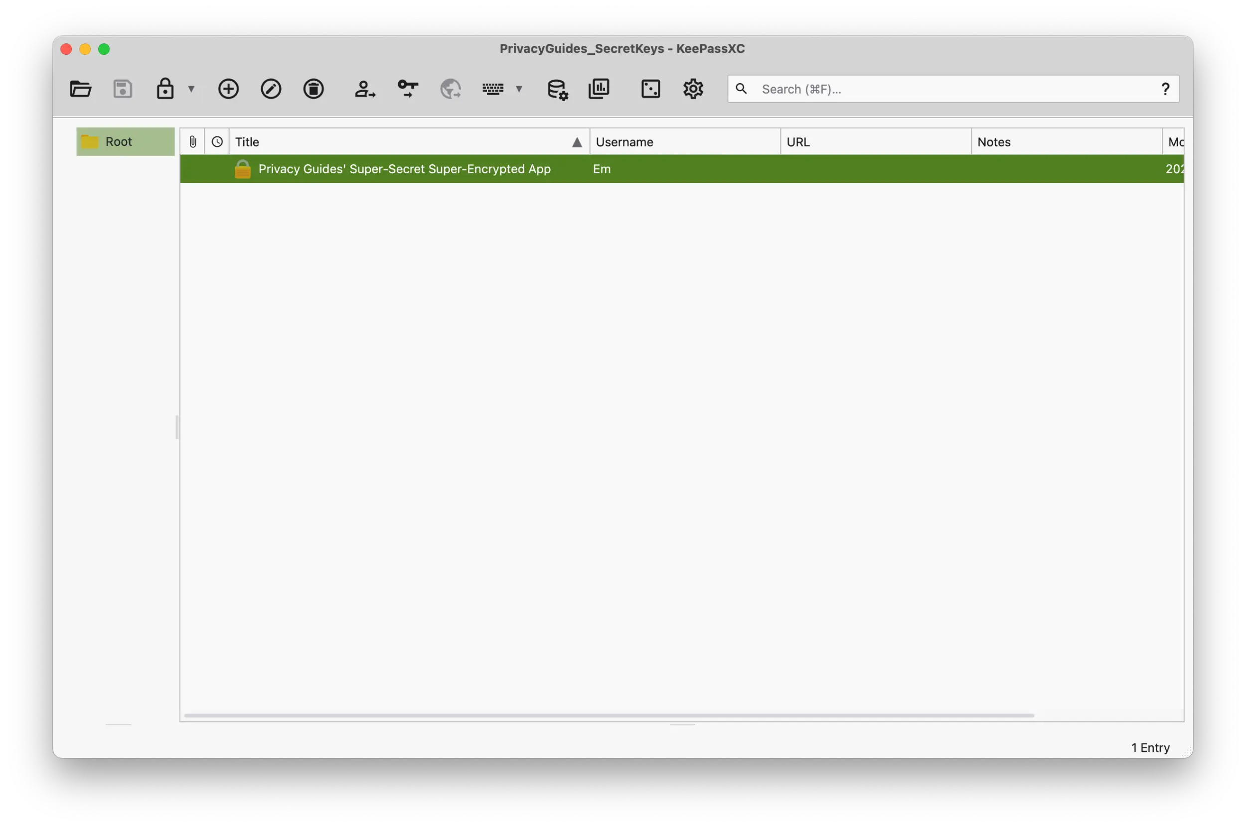 /privacyguides/privacyguides.org/raw/commit/4010d97decb57c9b296ef5ab1cf7644a77e85a82/blog/assets/images/installing-keepassxc-and-yubikey/keepassxc-15-entrycreated.webp